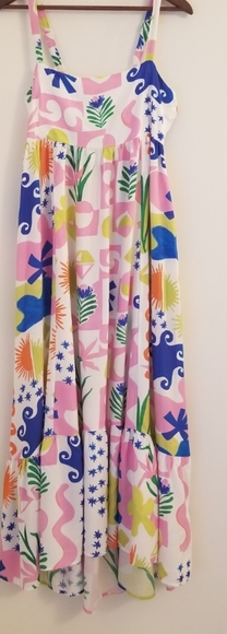 Abstract Spring Dress - Picture 1 of 10